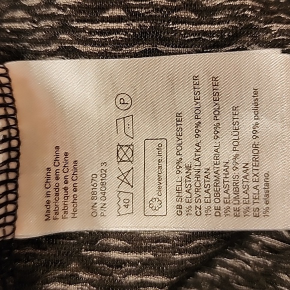 H&M Black & White Spaghetti Strap Slip On Dress, Pre-loved in EC, Size Small - Picture 7 of 8